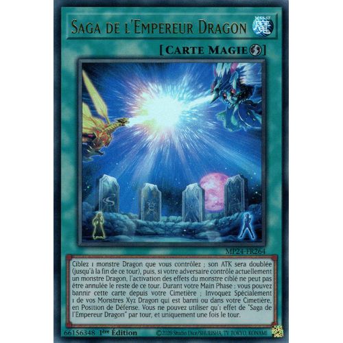 Yu Gi Oh Mp24 Fr264 Saga De L'empereur Dragon Ultra Rare