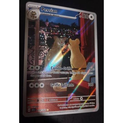 Pokémon Persian Ar 078 / 064 Ev06.5 Fable Nébuleuse