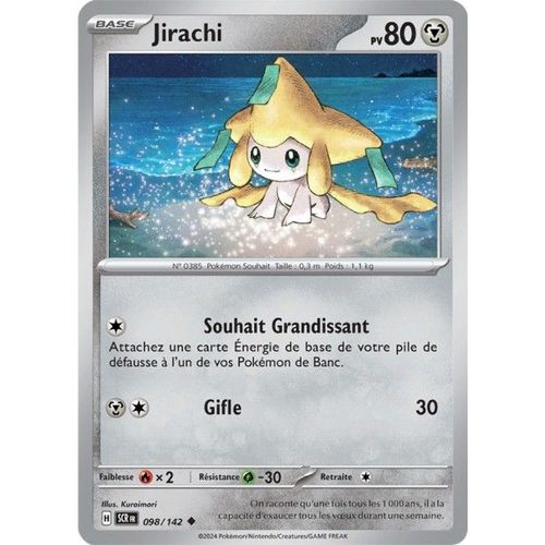Carte Pokémon - Jirachi - 098/142 - Ev7 Couronne Stellaire