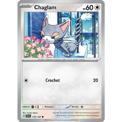 Carte Pokémon - Chaglam - 116/142 - Ev7 Couronne Stellaire