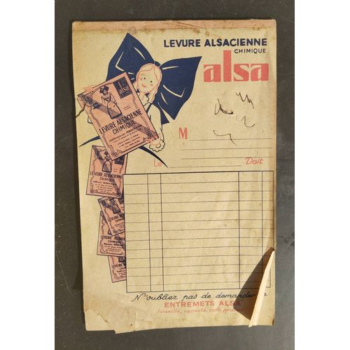 Ancien Bloc Notes Alsa