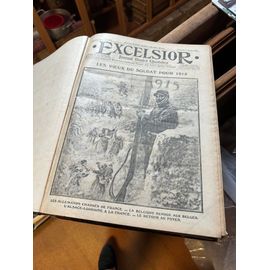 Lot De 9 Tomes Excelsior Journal Illustré Quotidien Années 1914/1915/1916/1917