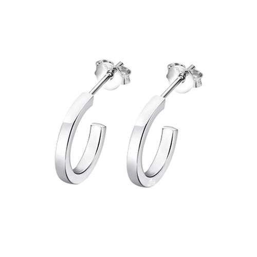 Boucles D'oreilles Lotus Silver Argent