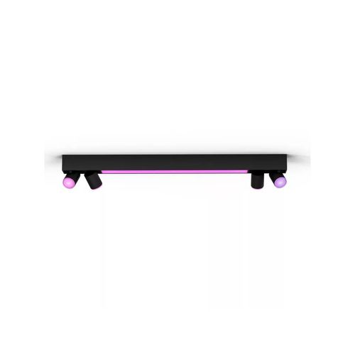 Plafonnier Philips Centris 4 Spots Noir