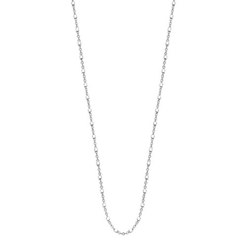 Collier Lotus Silver Petits Cubes