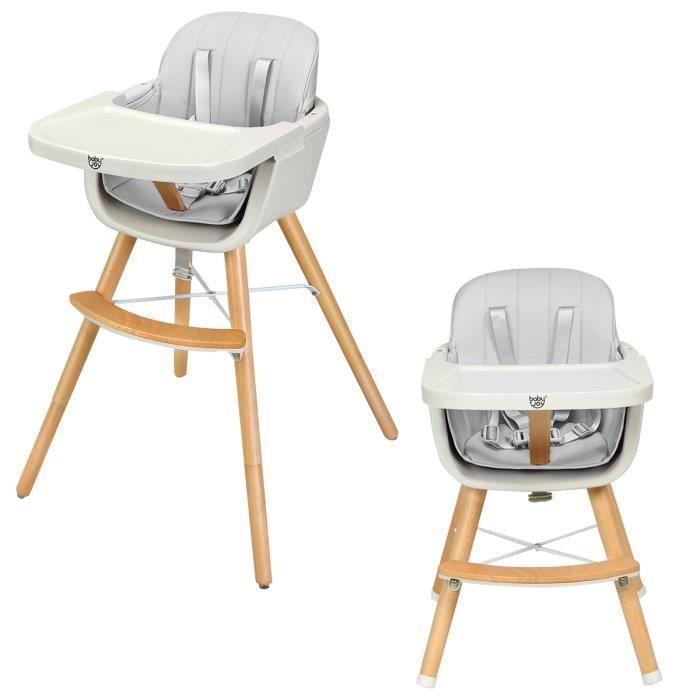 KINDERKRAFT Chaise haute pliable FOLDEE pas cher 