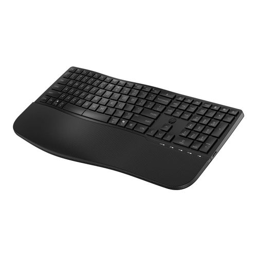 HP 685 - Clavier - bi-mode, agencement à 3 zones, multi-appareils, 23 touches programmables, détection automatique du système d'exploitation, déplacement des touches à profil bas - 100% - full...