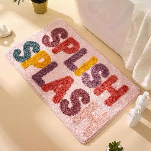 Couleur L Splash Tapis De Taille 50x80cm Get Naked Bath Mat Bathroom Rugs For Bathtub Mat Cute Bath Rugs For Apartment Decor Tufted