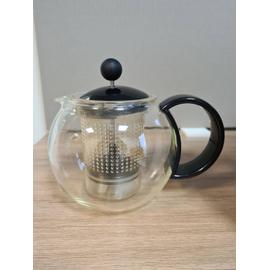 Théière Bodum bistro théiere piston avec filtre acrylique 1,5l noir