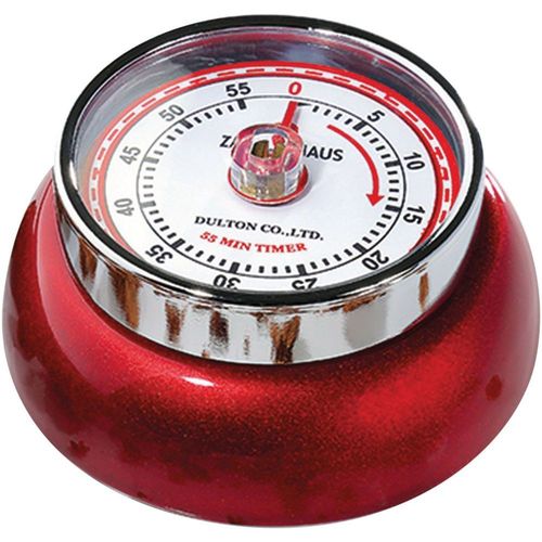 Minuteur Speed Rouge Métal