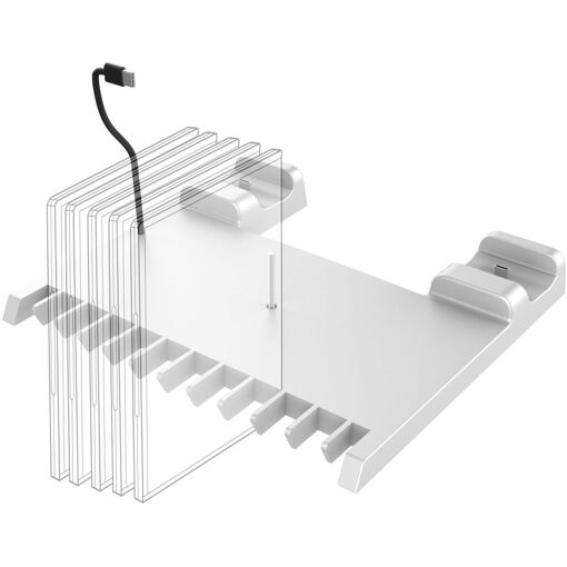 Stand & Charge Ps5 Compatible Ps5 Slim