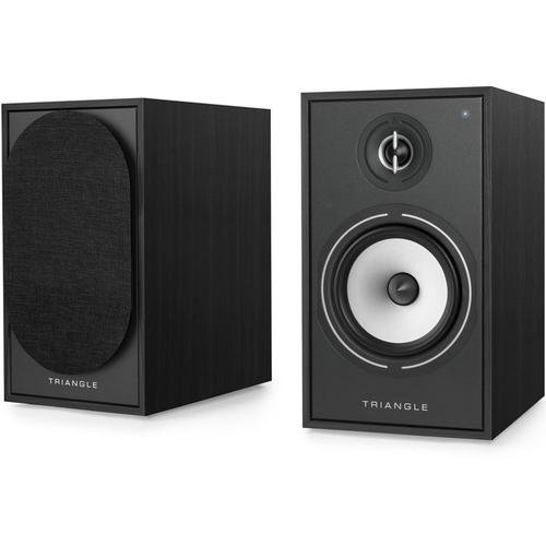 ENCEINTE CONNECTÉE HI FI TRIANGLE BOREA BR03 CONNECT FRÊNE NOIR VENDUES PAR PAIRE