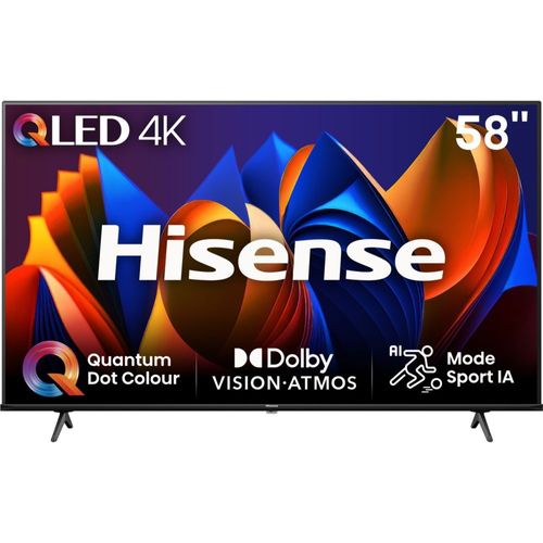 TV QLED Hisense 58E7NQ  58" 4K Ultra HD 2024
