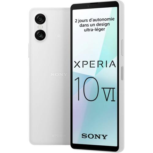 Sony Xperia 10 VI 5G Dual-SIM 128 Go Blanc