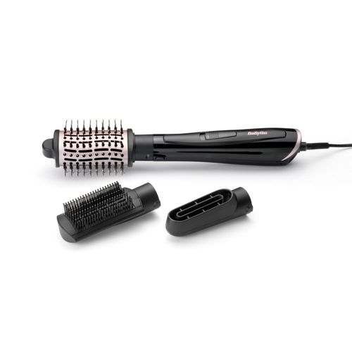 Brosse Coiffante Babyliss Babyliss - As128e - Brosse Soufflante Noir-Rose 