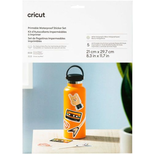 Kit D Autocollants Impermeables A Imprimer Blanc Holographique