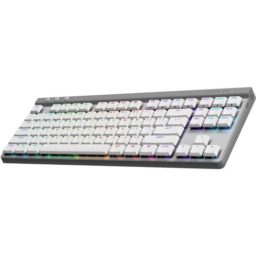 Clavier Gamer - Sans fil - Logitech G - G515 TKL Lightspeed - Mécanique Tactile - RGB - AZERTY - Blanc