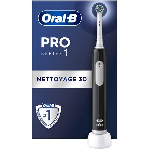 Brosse A Dents Electrique Oral-B Pro Serie 1 - Nettoyage 3d - Noir