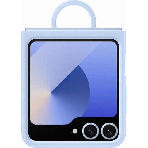 Samsung Original Coque En Silicone Ring Galaxy Z Flip 6 Blue