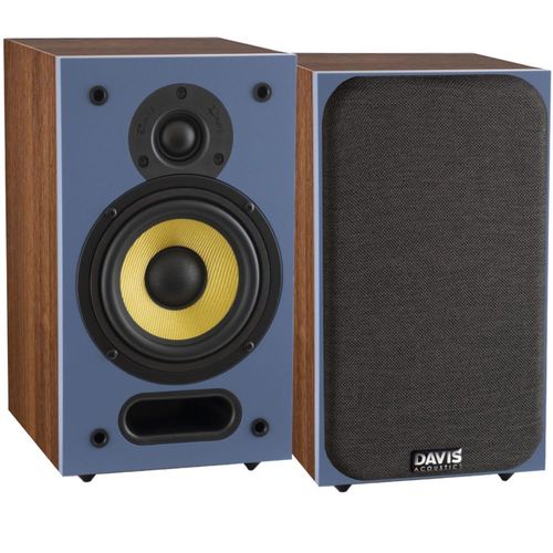 ENCEINTE BIBLIOTHÈQUE DAVIS ACOUSTICS ARIANE 1 BLEU NOYER VENDUES PAR PAIRE