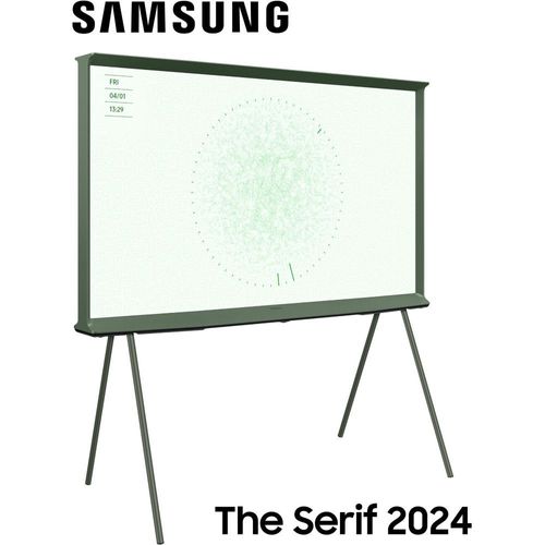TV QLED Samsung The Serif Lifestyle TQ43LS01DBU 108 cm 4K UHD 2024 Vert