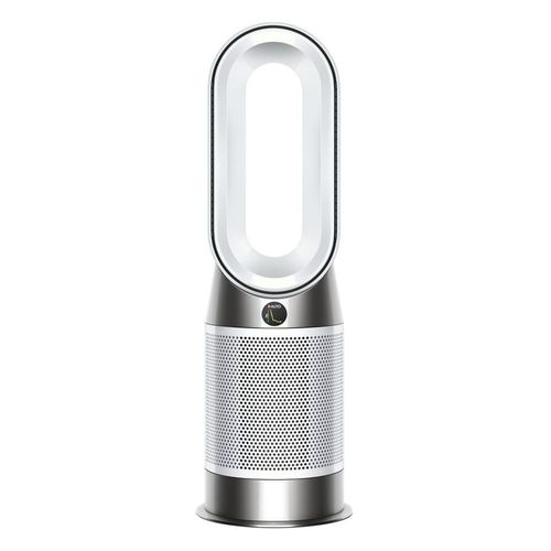 Dyson Hot+Cool AM09 - Ventilateur de refroidissement/réchauffeur sans lame - pose au sol - blanc/argent