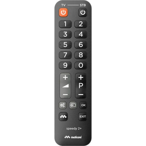 SPEEDY 2+ - Télécommande UNIVERSELLE pour 1 TV + 1 décodeur TNT ou satellite