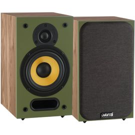 ENCEINTE BIBLIOTHÈQUE DAVIS ACOUSTICS ARIANE 1 VERT CHÊNE CLAIR VENDUES PAR PAIRE