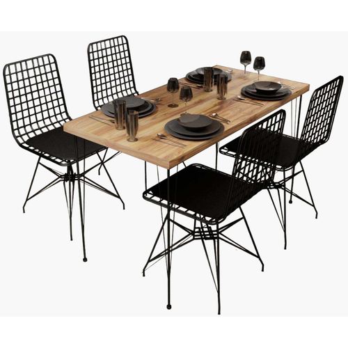 Ensemble Table Et 4 Chaises Pure