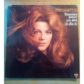 Nicoletta Litanies Pour Un Eté (Ô Dis Ô) Ep 45 T 1969