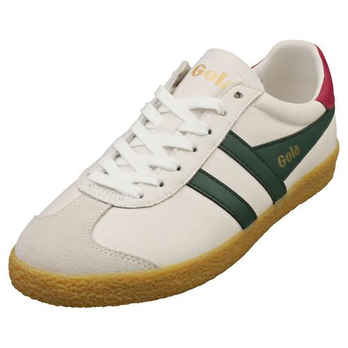 Gola Medallist Baskets Blanc Vert