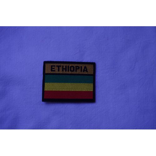 Drapeau Ecusson Ethiopie