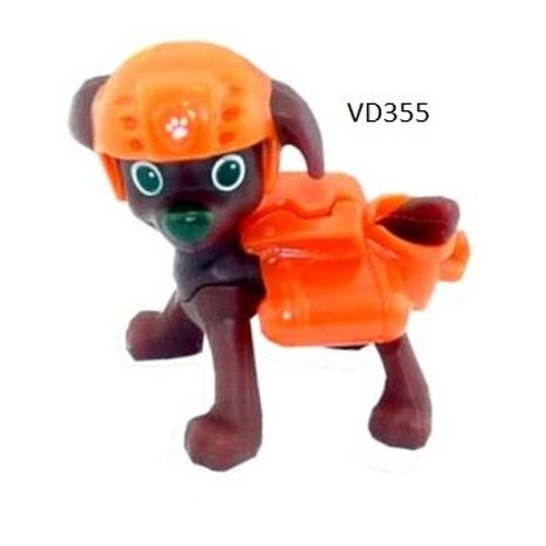 Figurine "Kinder" (2024) - Paw Patrol - La Pat' Patrouille / N° 4 - Zuma ( Vd355 / Vd-355 ) Avec Bpz