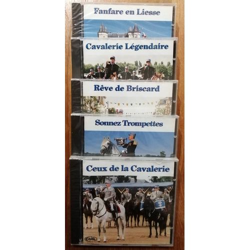 Lot Cd Fanfare Principale De L'arme Blindée Cavalerie 