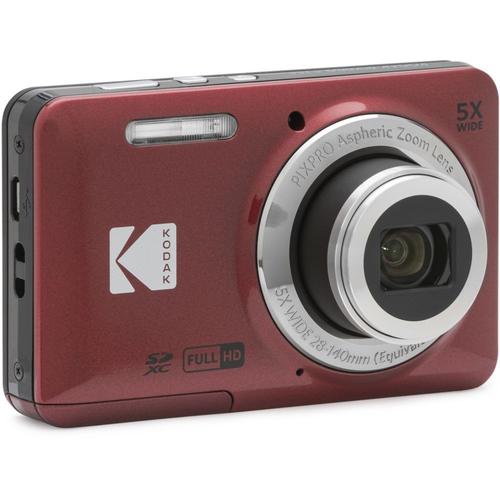 Appareil photo Compact Kodak PIXPRO Friendly Zoom FZ55 Rouge compact - 16.35 MP - 1080p / 30 pi/s - 5x zoom optique 63 Mo - rouge
