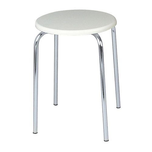 Tabouret Pour Salle De Bain - Blanc