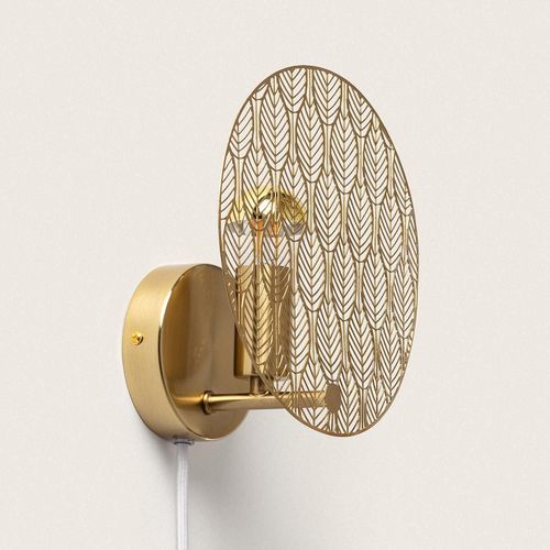 Lampe Murale Métal Delly Doré