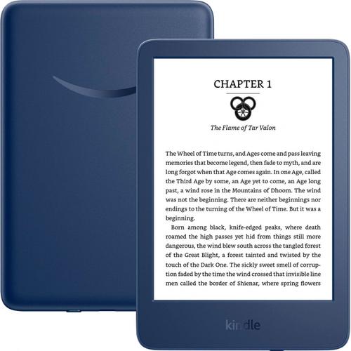 Amazon - Kindle E-reader 6 Display - 16gb - 2022 - Denim