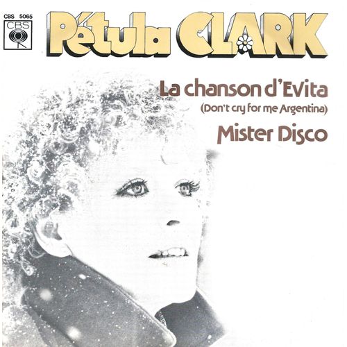 Petula Clark - La Chanson D'evita - Cbs 1977