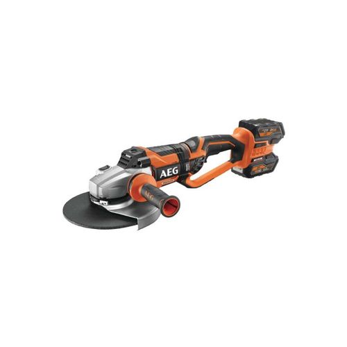 Meuleuse AEG 18V - Brushless - Dual - 230mm - 2 Batteries 6.0Ah - 1 chargeur - BEWS 18-230BL-602C