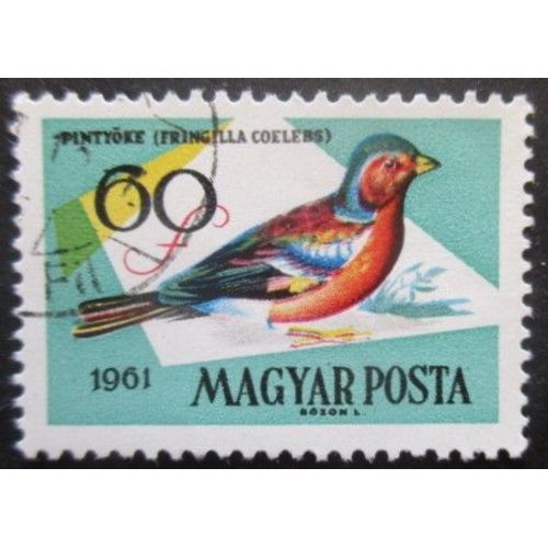 Hongrie N°1480 Oiseau Oblitéré