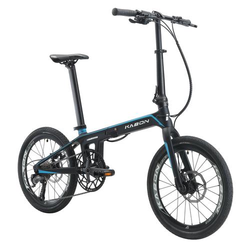 Kabon City Vélo Pliant Carbone Shimano Altus 9v 20 Pouces