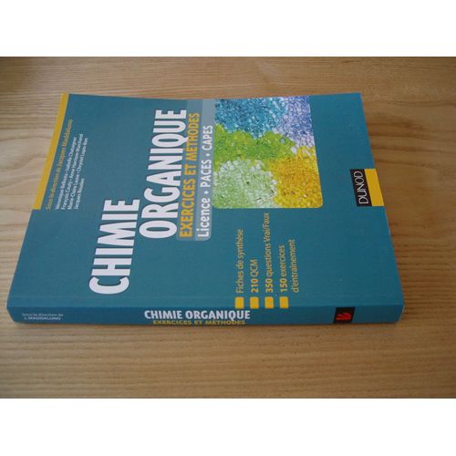 Le Cours De Chimie Organique - Licence, But, Santé, Capes