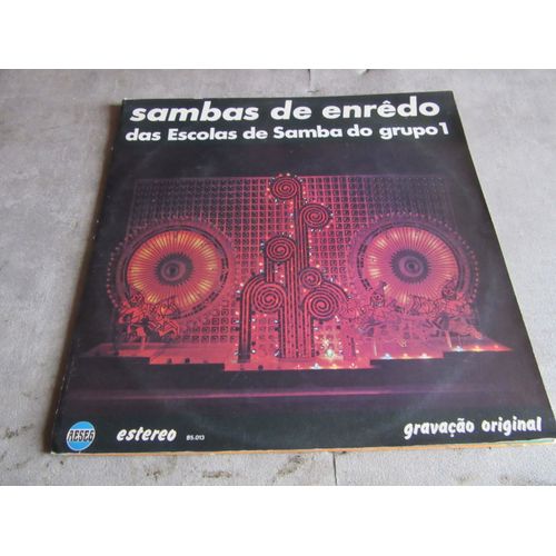 33 Tours Sambas De Enredo Das Escolas De Samba Do Grupo 1 Ref Aeseg 85013 Brasilera 1972