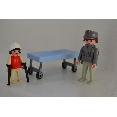 Playmobil Hôpital : Infirmière Lit Enfant