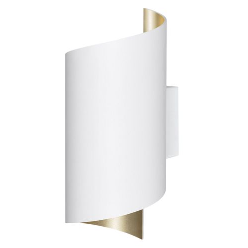 Ledvance Orbis Twist Smart+ Wi-Fi Blanc Luminaire, Applique Led À Gradation, 12w, 3000-6500k, Forme Cylindrique Renversée, 23x12cm