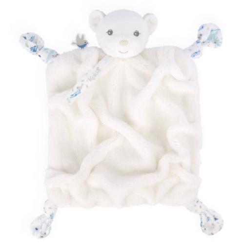 Doudou Ours Blanc Kaloo Plume Jouet Peluche Ourson Bébé Naissance 