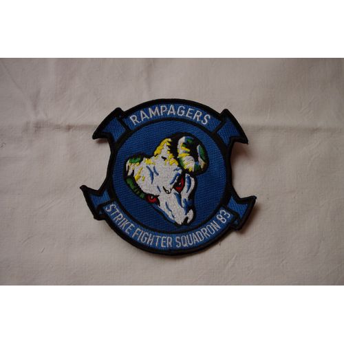 Patch Écusson Us Navy Rampagers Strike Fighter Squadron 83