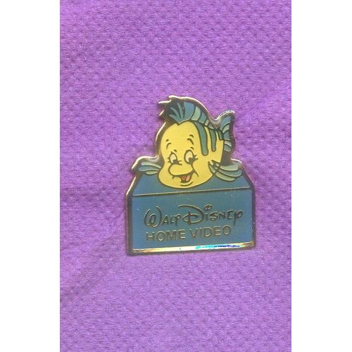 Rare Pins Walt Disney Home Video Poisson Polochon N710