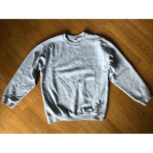 Sweat Gris Decathlon 12 Ans Sweat-Shirt Décathlon Uni Gris 12 Ans